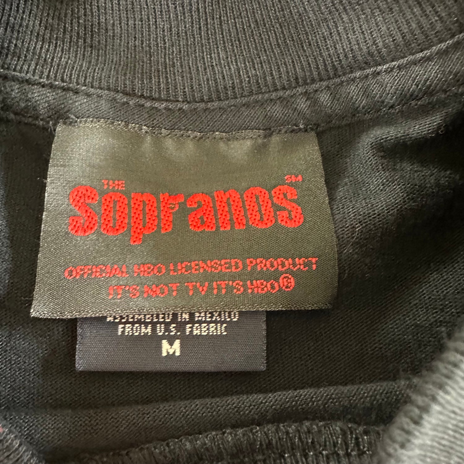 Vintage 2000s Sopranos T-shirt size Medium