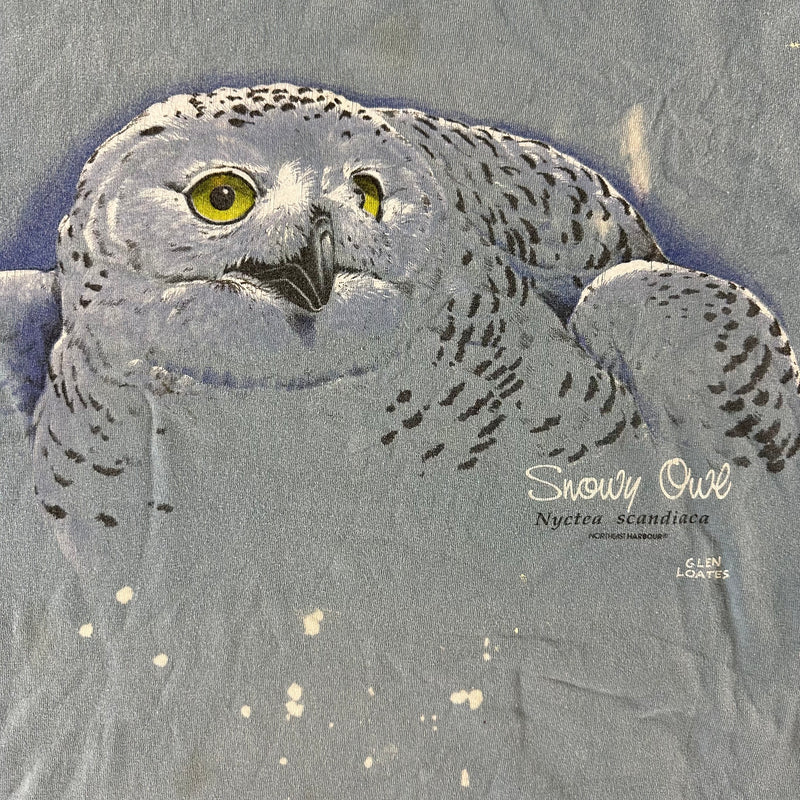 Vintage 1990s Snowy Owl T-shirt size 2XL