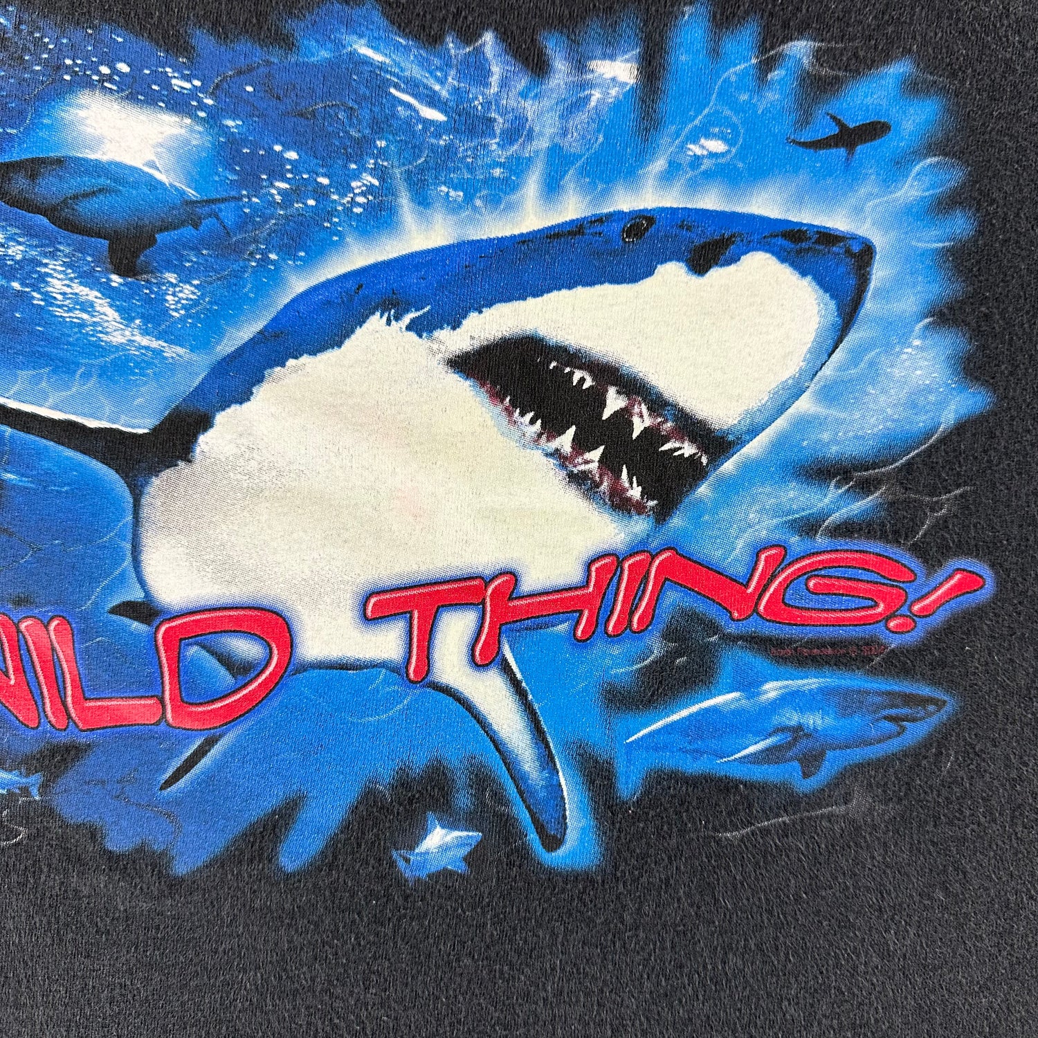 Vintage 1990s Shark T-shirt size Small