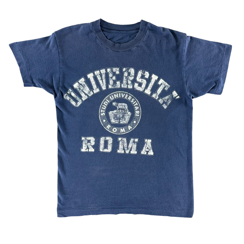 Vintage 1980s University of Roma T-shirt size Small