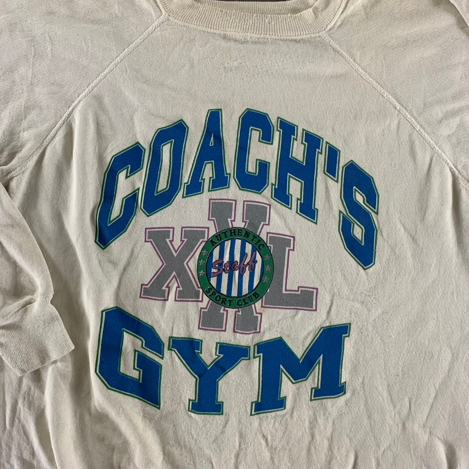 Vintage 1990s Coach's GYM Sweatshirt size XL