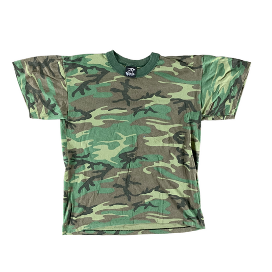 Vintage 1990s Camo T-shirt size Large