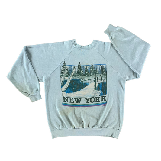 Vintage 1980s New York Sweatshirt size Large