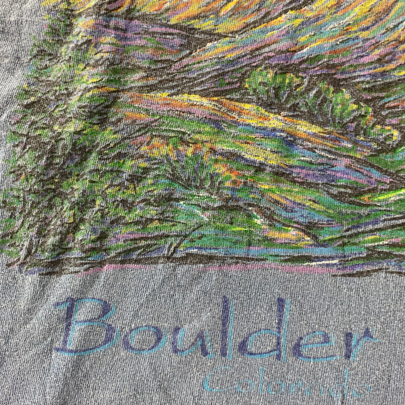 Vintage 1990s Oversized Boulder Colorado T-shirt size XL