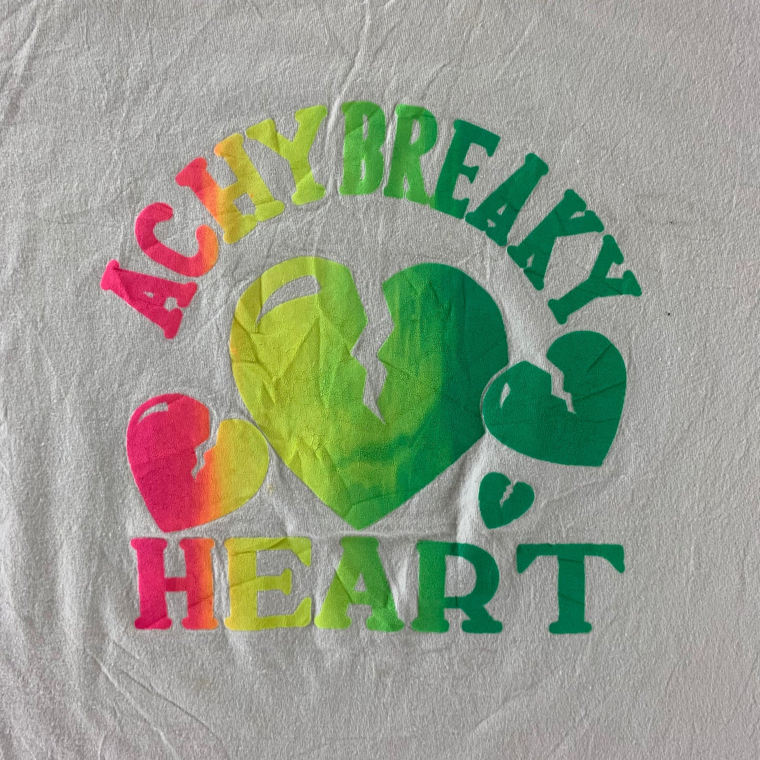 Vintage 1990s Achy Breaky Heart  T-shirt size XL