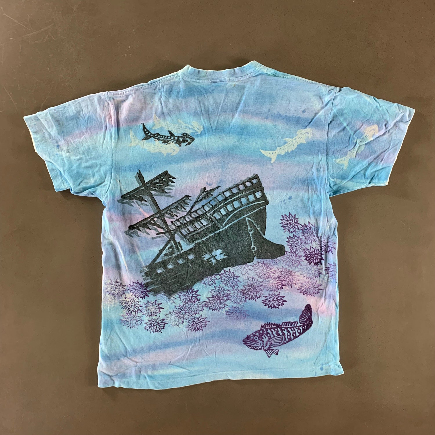 Vintage 1990s Under The Sea T-shirt size Large