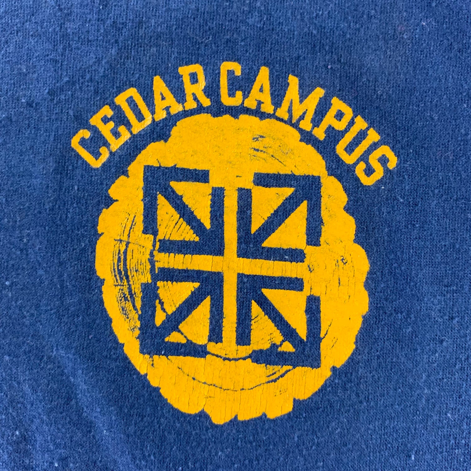 Vintage 1980s Cedar Campus T-shirt size Medium