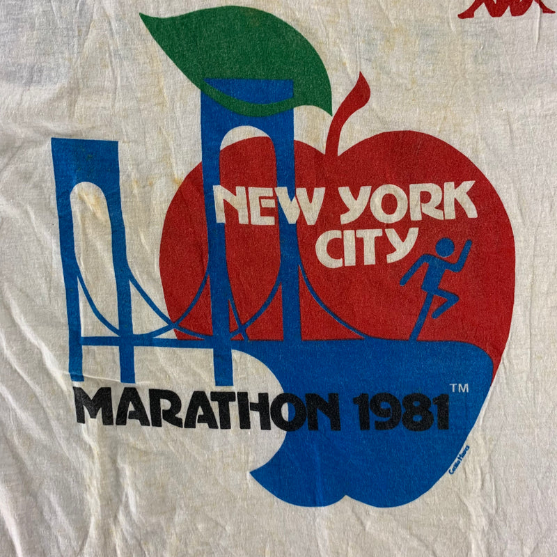 Vintage 1981 NYC Marathon T-shirt size Large