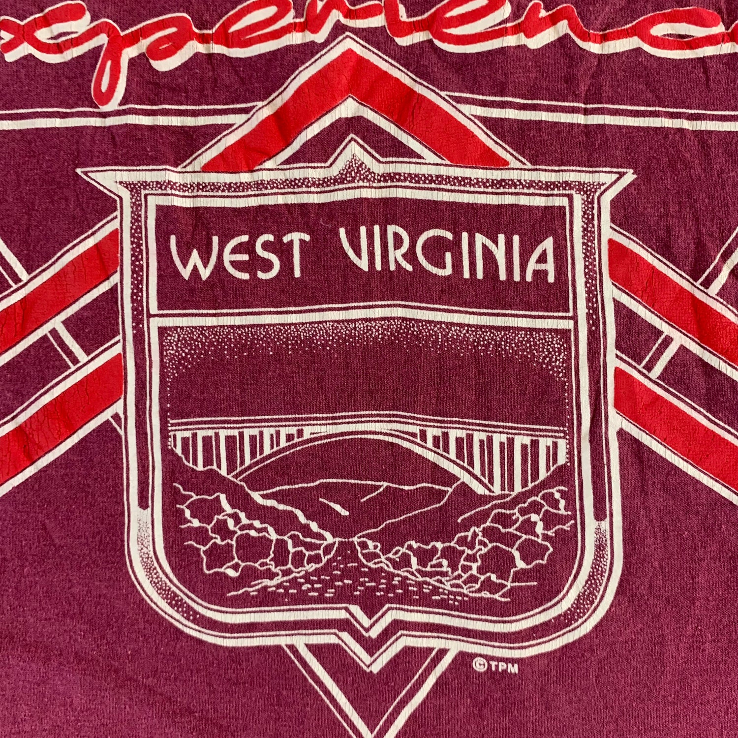 Vintage 1980s West Virginia Tank size Medium