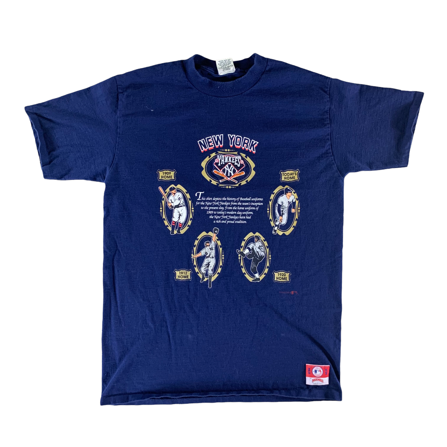 Vintage 1990s New York Yankees T-Shirt Size XL